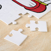 Afstuderen African American Boy Legpuzzel (Zijkant)