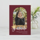 Afstuderen afspelen aankondiging (Staand voorkant)