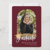 Afstuderen afspelen aankondiging (Voorkant)