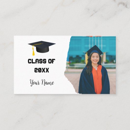 Afstuderen Afspraakkaart Afsprakenkaartje (Achterkant)