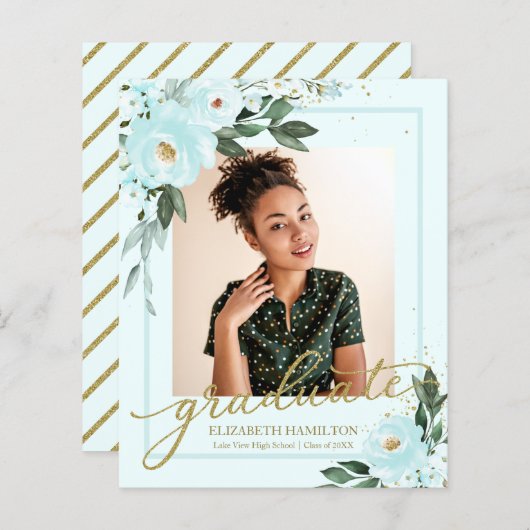 Afstuderen Afstudeerder Aankondiging Fotobudget Ka (Voorkant / Achterkant)