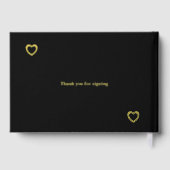 Afstuderen Afstudeerder Foto Afstuderen Goud Gastenboek (Achterkant)