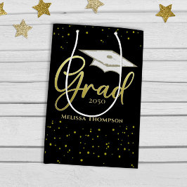 Afstuderen Afstudeerder Gold Afstuderen Script Sim Medium Cadeauzakje