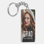 Afstuderen Afstudeerder Moderne Koel Eenvoudige Mi Sleutelhanger (Voorkant Links)