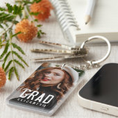 Afstuderen Afstudeerder Moderne Koel Eenvoudige Mi Sleutelhanger (Voorkant Rechts)