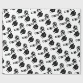 Afstuderen Afstudeerder Pet Tassel World White en Cadeaupapier (Vlak)