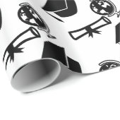 Afstuderen Afstudeerder Pet Tassel World White en Cadeaupapier (Rol Hoek)