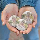 Afstuderen Afstudeerder Typografie Afstuderen Eenv Ronde Button 5,7 Cm