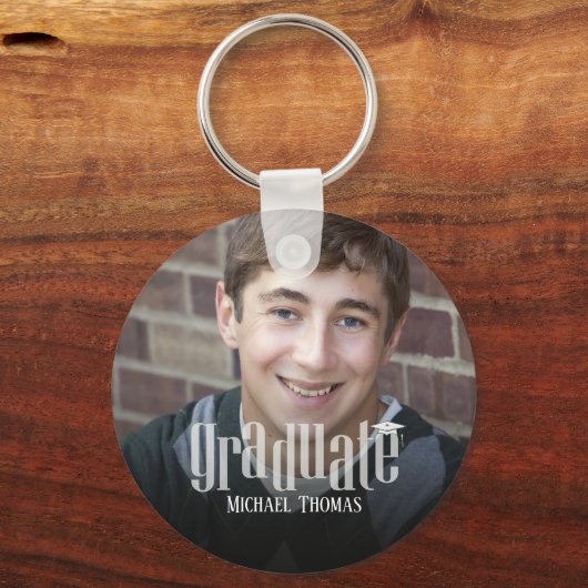 Afstuderen Afstudeerder Typografie Afstuderen Eenv Sleutelhanger (Voorkant)