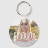 Afstuderen Afstudeerder Typografie Afstuderen Eenv Sleutelhanger (Achterkant)