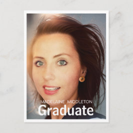 Afstuderen afstudeerfeest Foto Briefkaart