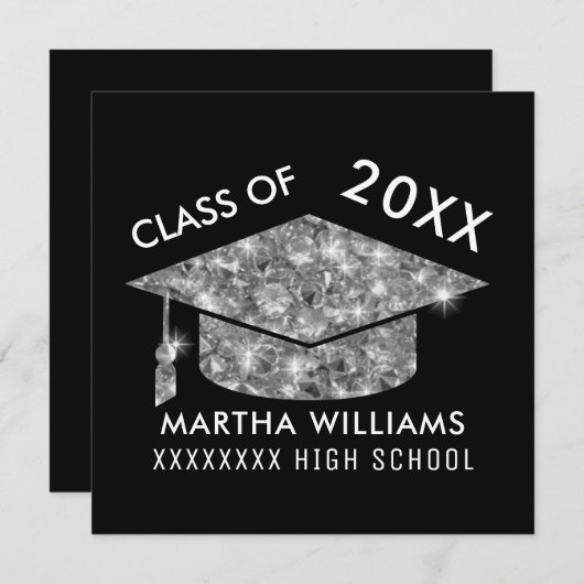 Afstuderen/Afstuderen academische klasse Kaart (Voorkant / Achterkant)