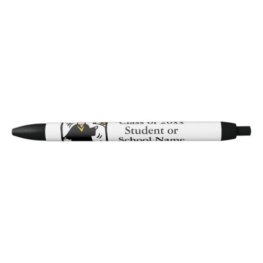 Afstuderen Afstuderen Blauwe Inkt Pen (Voorkant)