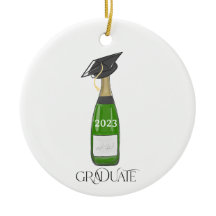 Afstuderen Afstuderen Cap Champagne Custom Christm