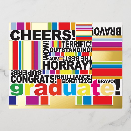 Afstuderen Afstuderen Celebrate Gift Kaart (Voorkant)