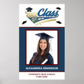 Afstuderen Afstuderen de Klasse de Gefeliciteerd F Poster (Voorkant)