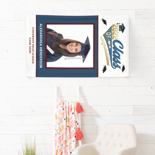 Afstuderen Afstuderen de Klasse de Gefeliciteerd F Spandoek (Insitu)