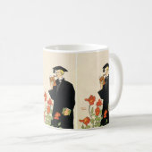  Afstuderen, Afstuderen een boek lezen Koffiemok (Voorkant rechts)