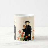  Afstuderen, Afstuderen een boek lezen Koffiemok (Center)