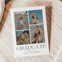 Afstuderen Afstuderen Foto Aankondiging