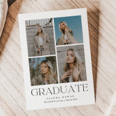 Afstuderen Afstuderen Foto Aankondiging