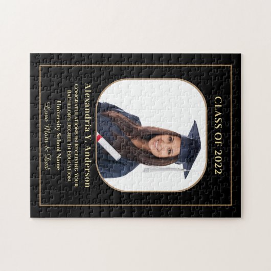 Afstuderen Afstuderen Fotoklasse 2022 Aangepast Legpuzzel (Horizontaal)