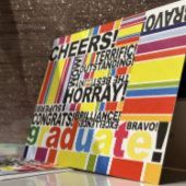 Afstuderen Afstuderen Gefeliciteerd Afstudeerder Kaart