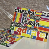 Afstuderen Afstuderen Gefeliciteerd Afstudeerder Kaart