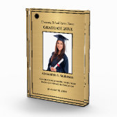 Afstuderen Afstuderen Gold Logo Modern Awards Fotoblokken (Rechts)