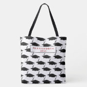 Afstuderen Afstuderen Klasse Pet Patroon Personali Tote Bag (Achterkant)