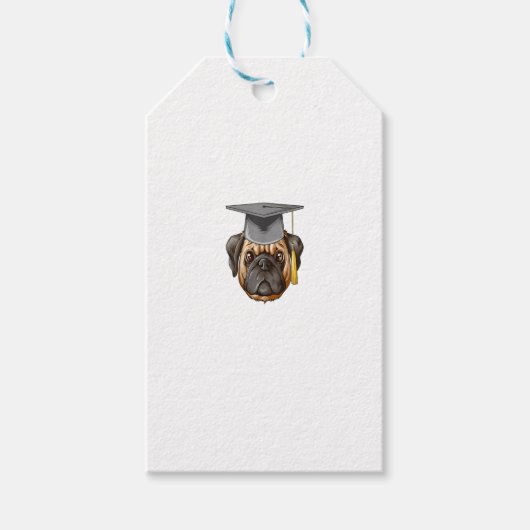 Afstuderen Afstuderen Pet Cadeaulabel (Voorkant)