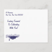 Afstuderen Afstuderen Save the Date Kaart (Achterkant)