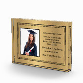 Afstuderen Afstuderen School Gold Award - Persoonl Fotoblokken (Rechts)