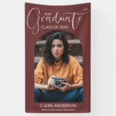 Afstuderen Afstuderen van de Foto Spandoek (Verticaal)