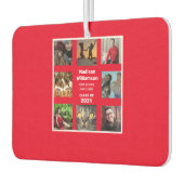 Afstuderen Air, vers 8 Photo Collage Class of Year Luchtverfrisser (Links)