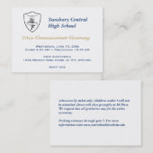 Afstuderen Algemene toegang Custom Event Ticket (Voorkant / Achterkant)