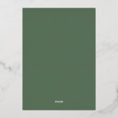 Afstuderen als Physician Assistant PA School Folie Uitnodiging (Achterkant)