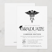 Afstuderen als Physician Assistant PA School Kaart (Voorkant / Achterkant)