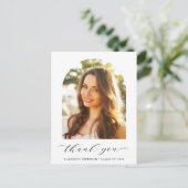 Afstuderen Arch Foto Hartelijk dank Briefkaart (Staand voorkant)