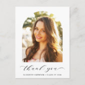 Afstuderen Arch Foto Hartelijk dank Briefkaart (Voorkant)