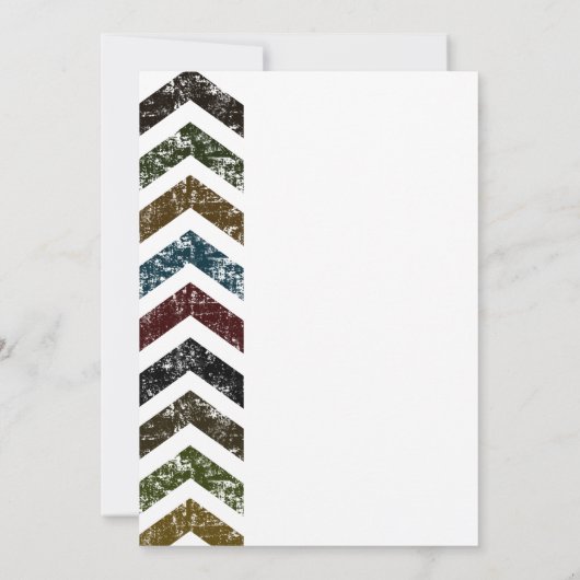 Afstuderen Arrow Invitation Class of 2023 Kaart (Achterkant)