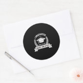 Afstuderen Art. | Ik heb nu gestudeerd en ben als Ronde Sticker (Envelop)