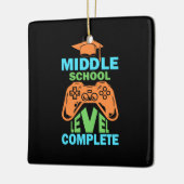 Afstuderen Art. | Midden-schoolniveau voltooid Keramisch Ornament (Links)