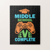 Afstuderen Art. | Midden-schoolniveau voltooid Legpuzzel (Verticaal)