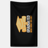 Afstuderen Art. | Nu gediplomeerd wat ik doe Spandoek (Verticaal)