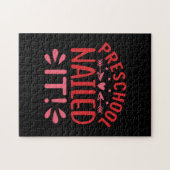 Afstuderen Art. | Preschool Nailed it Legpuzzel (Horizontaal)
