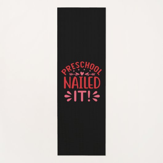 Afstuderen Art. | Preschool Nailed it Yogamat (Voorkant)