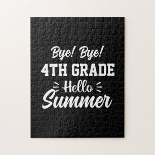 Afstuderen Art. Vierde graad Hallo zomer Legpuzzel