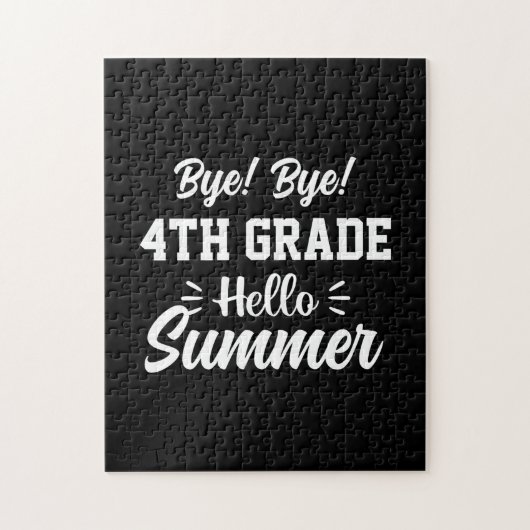 Afstuderen Art. | Vierde graad Hallo zomer Legpuzzel (Verticaal)