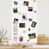 Afstuderen Autograafkaart Poster (Keuken)